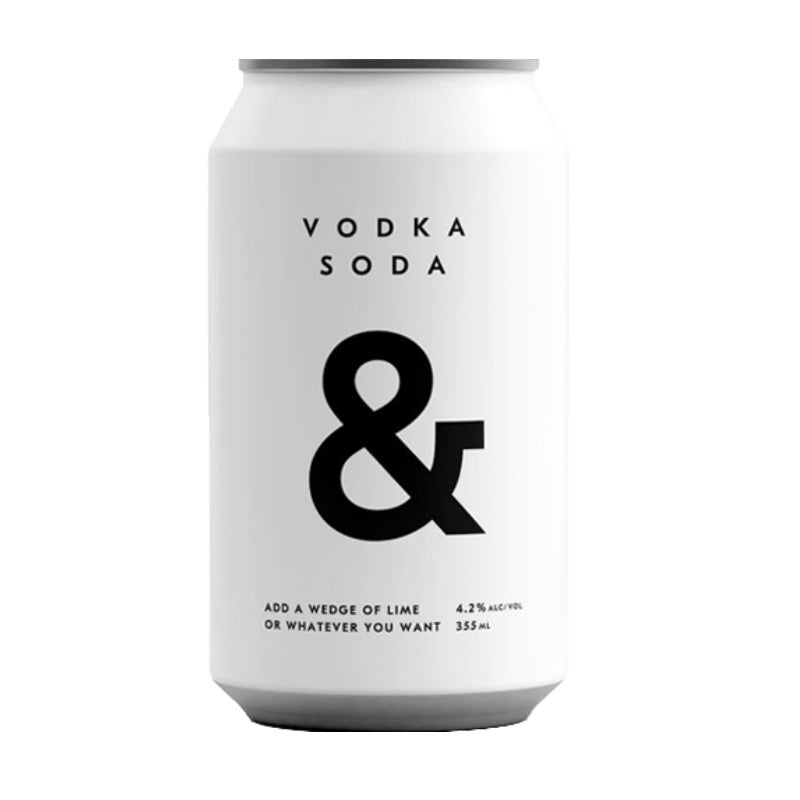 Ampersand vodka & Soda OG 355mL