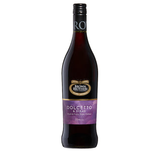 BROWN BROTHERS DOLCETTO & S YRAH 10.5% 750ML