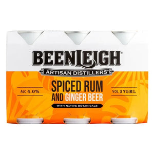Beenleigh Spiced Rum & Ginger Beer 375Ml Can