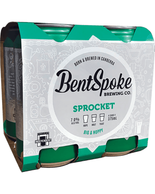 BentSpoke Sprocket Big & Hoppy 7% 375mL