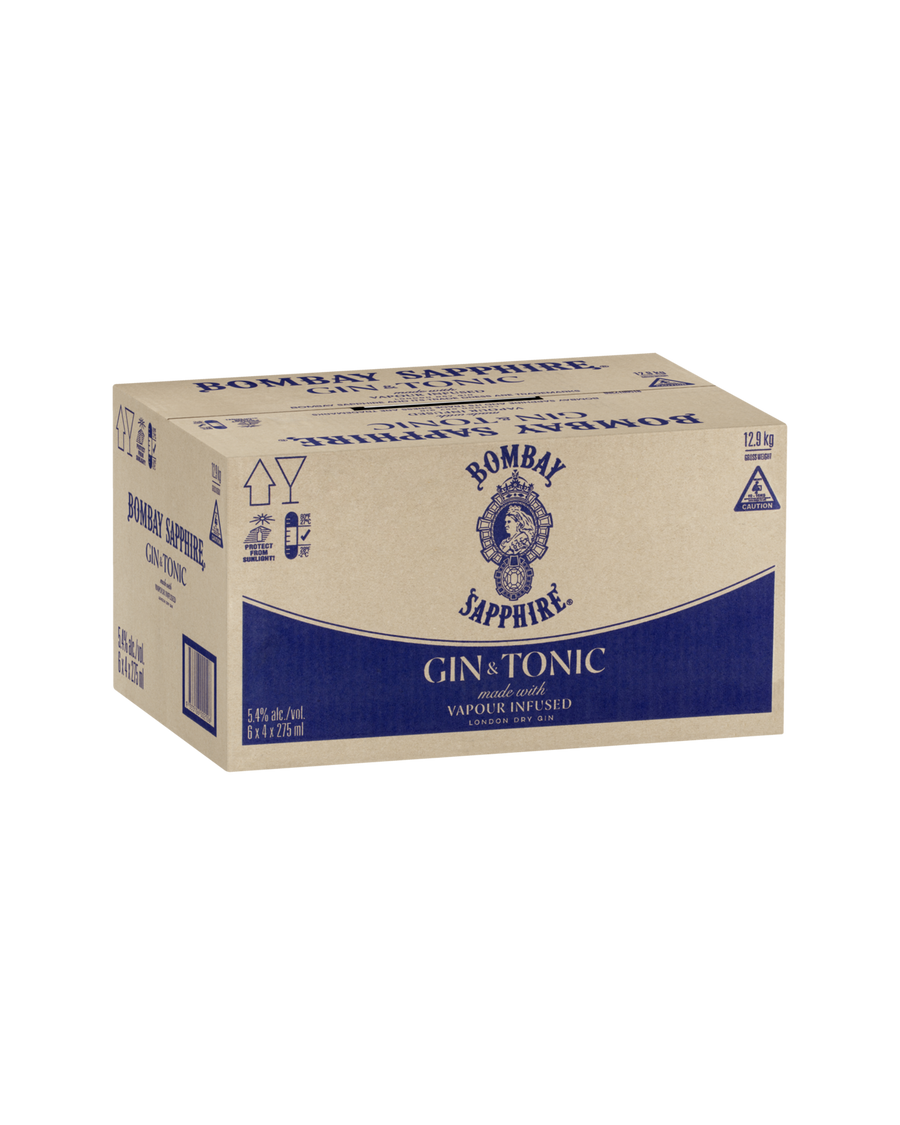Bombay Sapphire Gin & Tonic  275mL