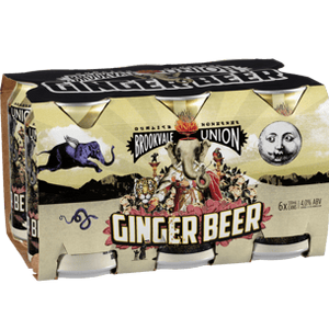 Brookvale Union Ginger Beer 4% 330mL Can