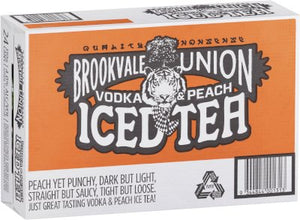 Brookvale Union Vodka & Peach Iced Tea 330mL Can