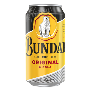 Bundaberg UP Original Rum & Cola Cans 375mL