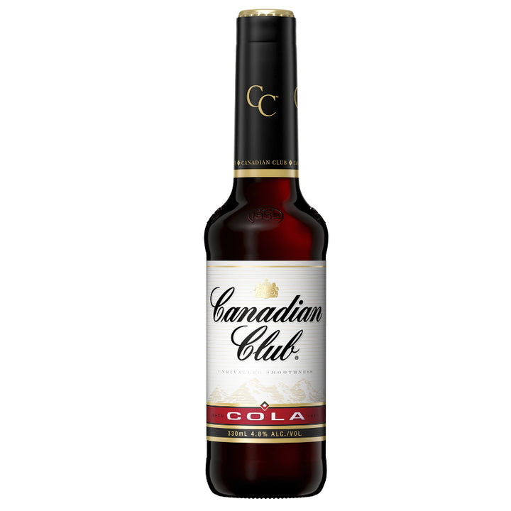 CANADIAN CLUB WHISKY & COLA 4.8% 330ML