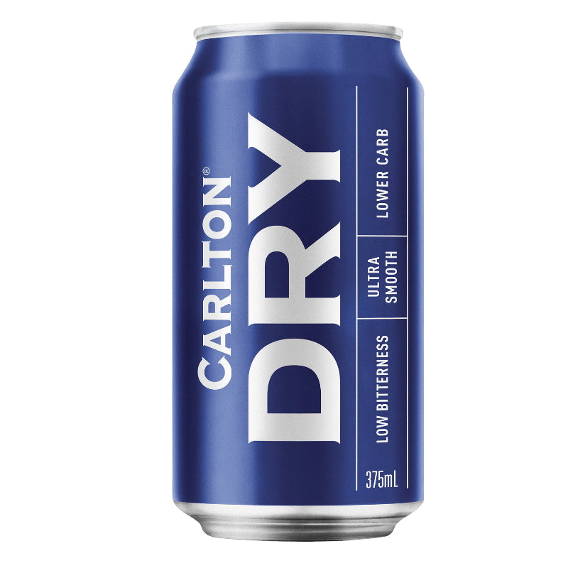 CARLTON DRY 4.5% CANS 375ML