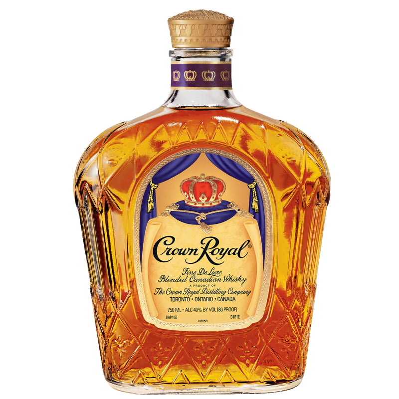 CROWN ROYAL DE LUXE CANADIAN WHISKY 40%750ML