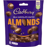 Cadbury Almonds Milk Coated Chocolate 120GM