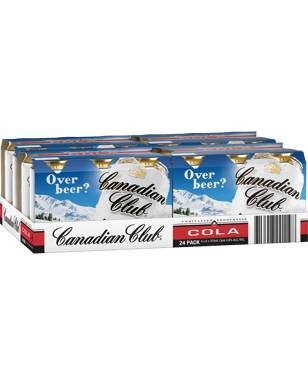 Canadian Club Whisky & Cola Cans 375mL