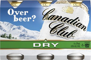 Canadian Club Whisky & Dry  Cans 375mL