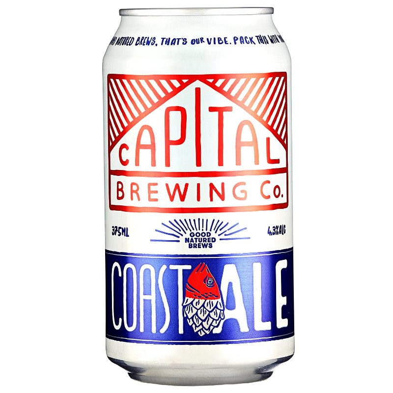 Capital Brewing Coast ALE 4.3% 375ML