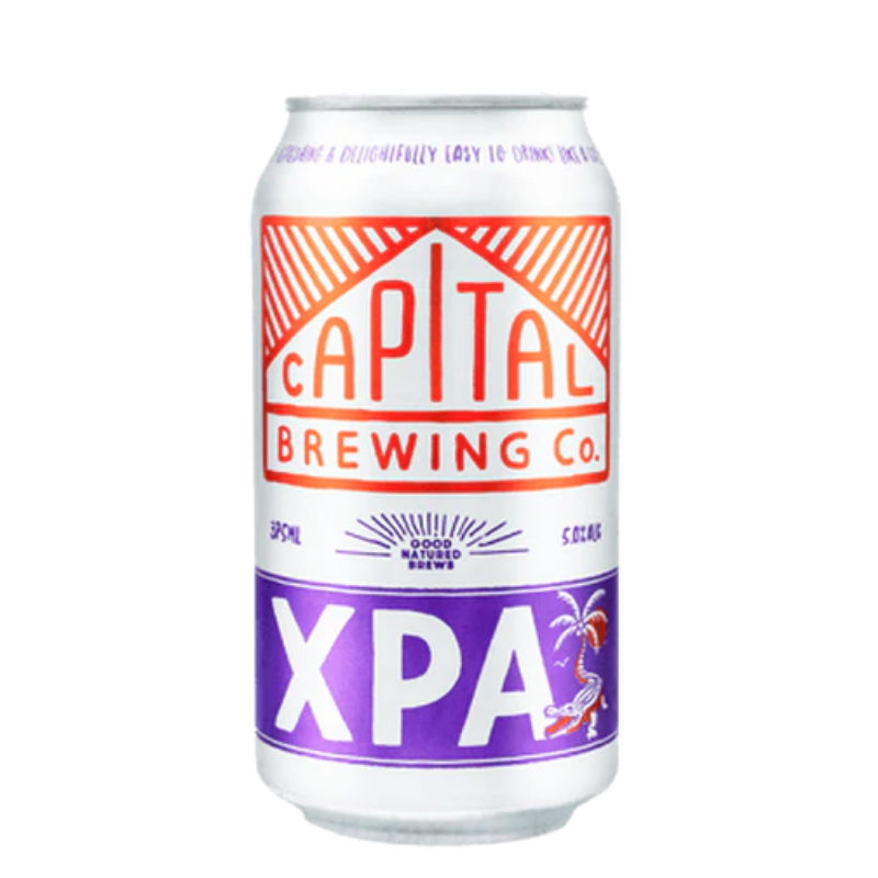 Capital brewing xpa 5.0% 375mL