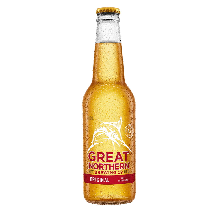 GREAT NORTHERN BREWING COMPANY ORIGINAL LAGER BOTTLES 330ML