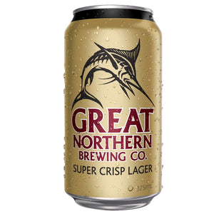 GREAT NORTHERN BREWING SUPER CRISP CANS 375ML