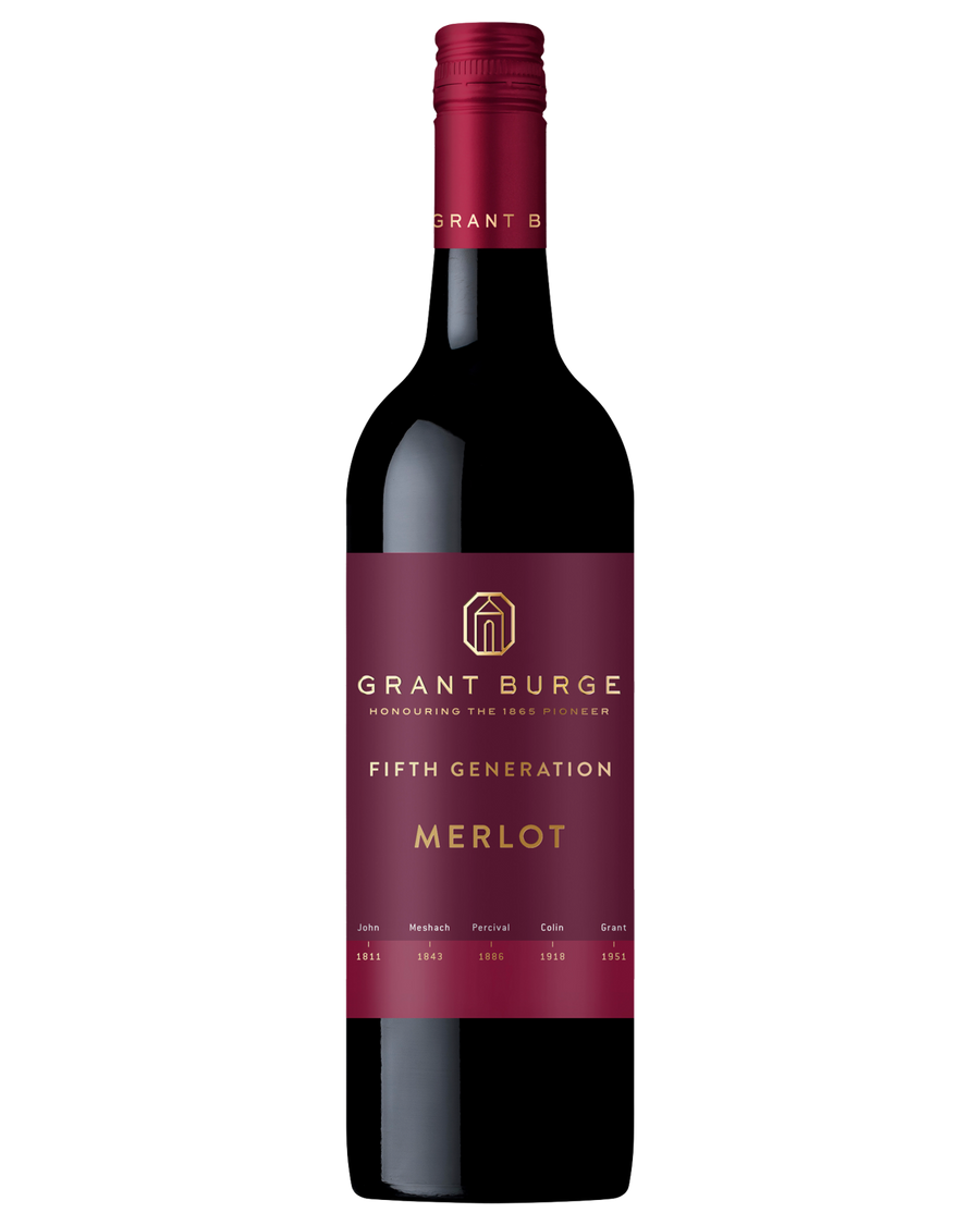 Grant Burge 5th Generation Barossa Merlot 14.5% 750mL