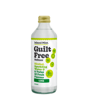 Island Mist Seltzer Lime 300ML