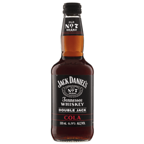 Jack Daniel's Double Jack & Cola Bottles 330mL