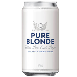 Pure Blonde Ultra Low Carb Lager Cans 375mL