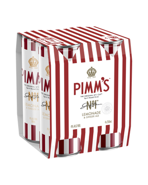 Pimm's Lemonade & Ginger Ale Cans  250mL