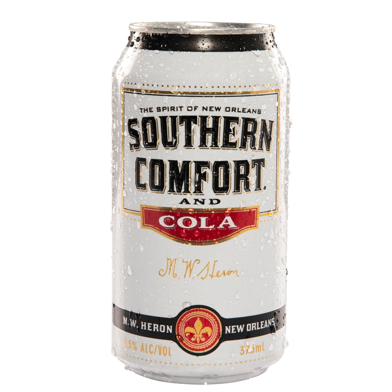 SOUTHERN COMFORT & COLA CANS 4.5% 375ML