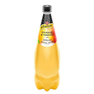 Schweppes Mineral Water Orange Mango 1.1l