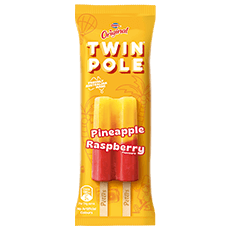 Twin Pole Pineapple Raspberry Flavours