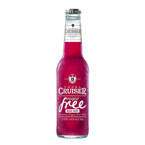 Vodka Cruiser ZERO sugar Mixed berry 4.6% 275mL