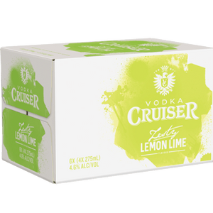Vodka Cruiser Zesty Lemon-Lime 4.6%275mL