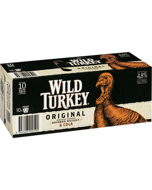 Wild Turkey Bourbon & Cola Cans 375mL