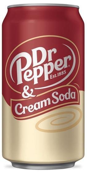 Dr Pepper Cream Soda 350mL