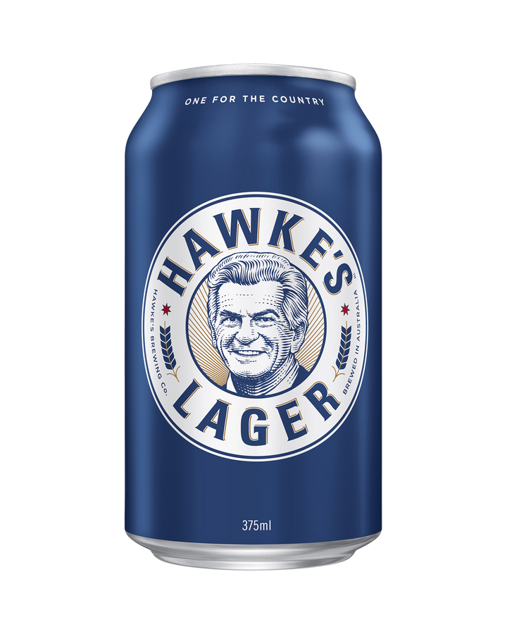 Hawkes lager  375mL