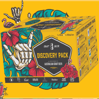 Discovery Pack Craft beer 8 Cans 375 ml