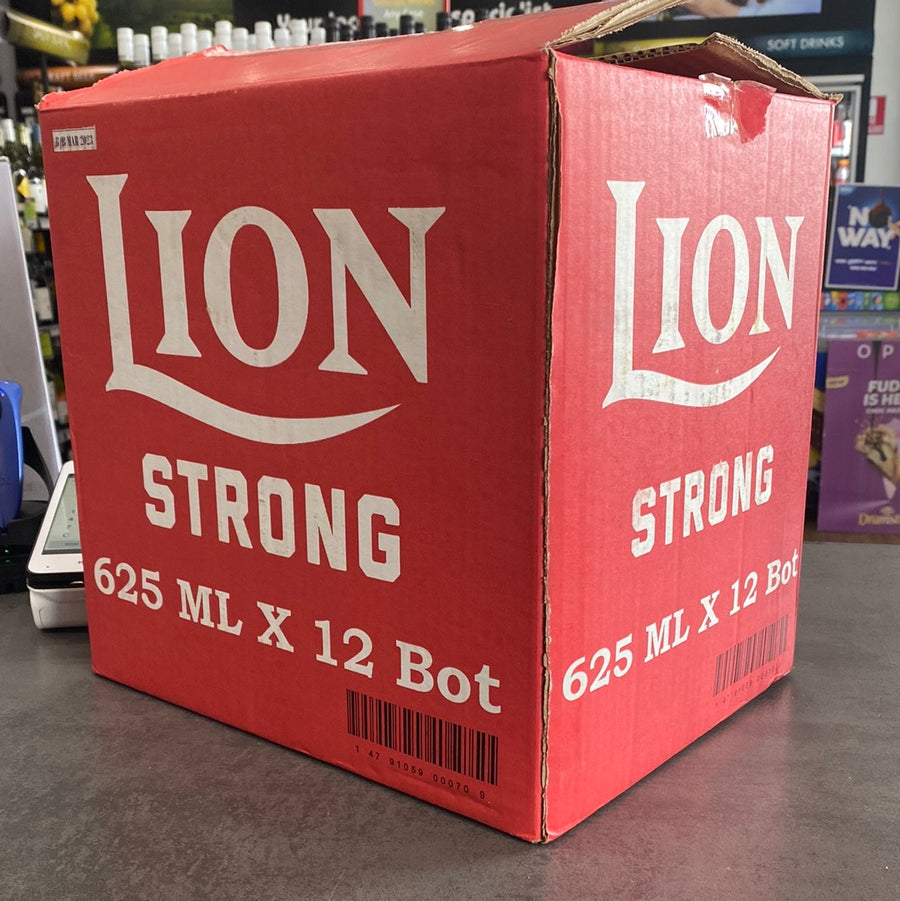 Lion Strong Bottles 625ML