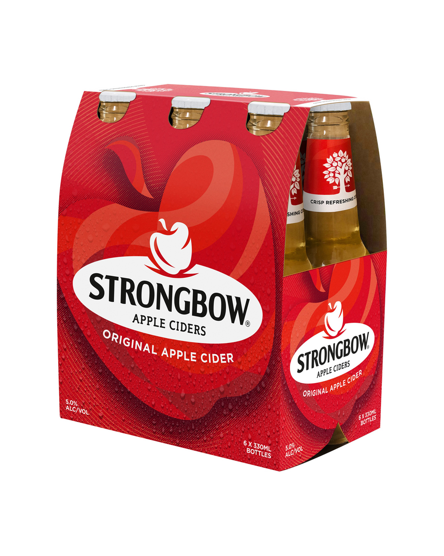 Strongbow Original apple cider 5.0% 355mL