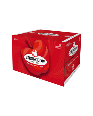 Strongbow Original apple cider 5.0% 355mL