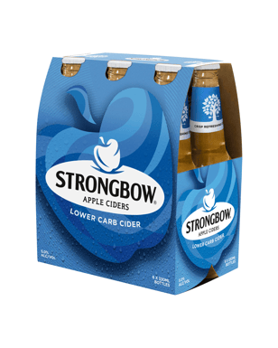 Strongbow Lower Carb Cider 355mL Bottle