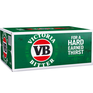 Victoria Bitter Bottles 375mL