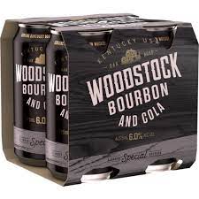 Woodstock Bourbon & Cola 6% Can 375mL