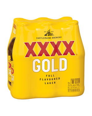 XXXX Gold 3.5% 375mL-Bottle