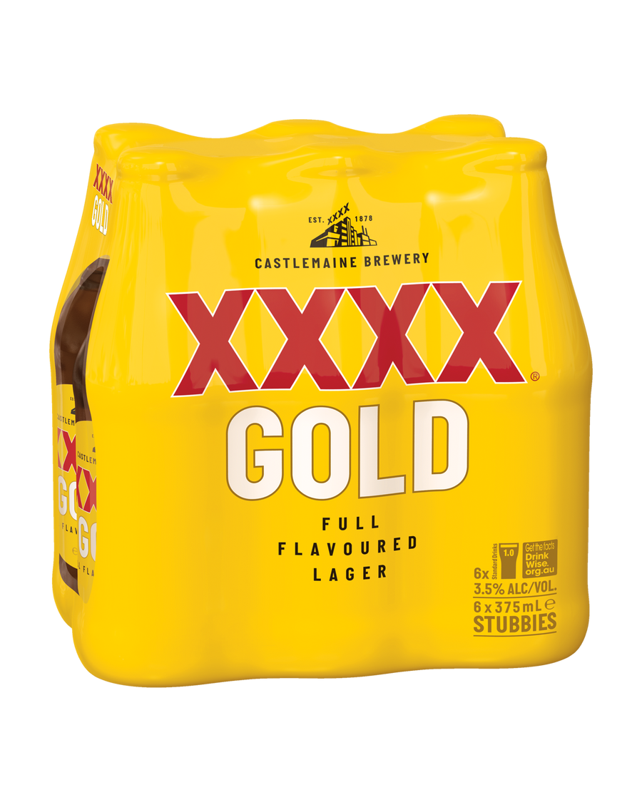 XXXX Gold 3.5% 375mL-Bottle